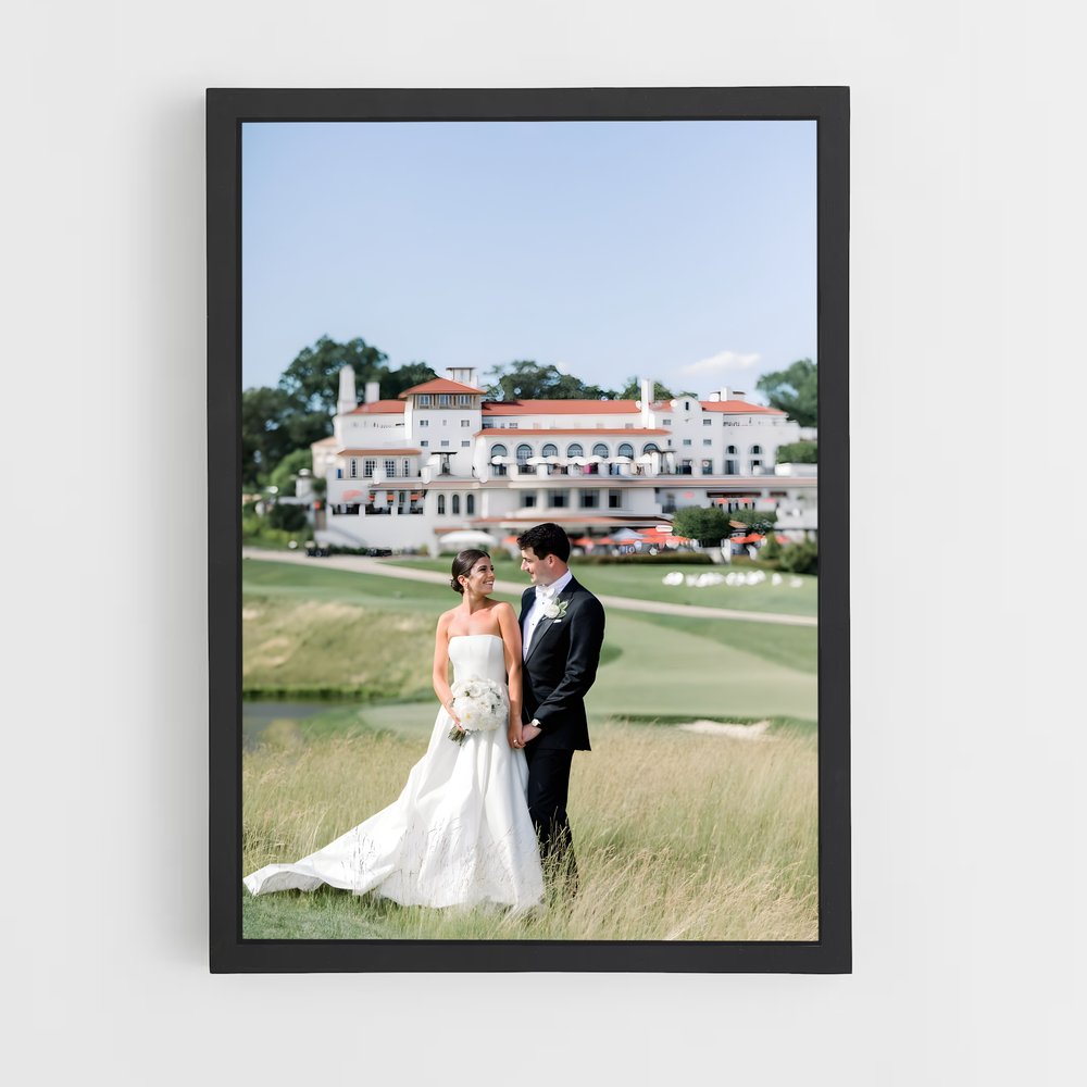 Poster Amour au Green – affiche Golf (vue 2)